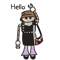 Greetings Hello Sticker by Prada