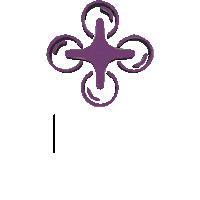 Logo Drone Sticker by J&R Drones