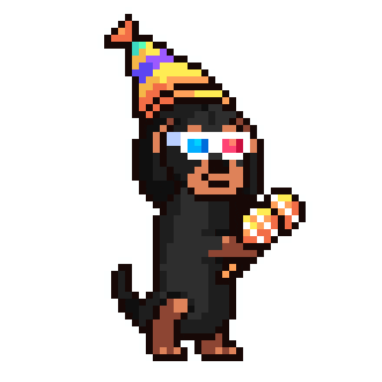 Dance Party Sticker by Abstract HotDogs