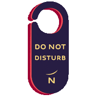 do not disturb lol Sticker by Novotel