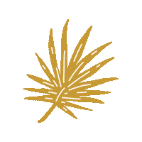 Palm Leaf Sticker by ISA NOY