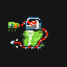 PixelPerfectStorm giphyupload pixelart pixelartist brainbot GIF