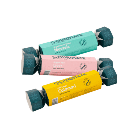 gourmatePetTreatCo giphygifmaker Sticker