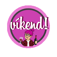 Weekend Vikend Sticker by monikapolasek