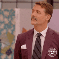 Peeking Coming GIF by The Great British Sewing Bee