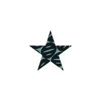 Christmas Star Sticker by Zorbas Bakeries