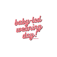 Babyledweaning Sticker by Baby-Led Wean Team