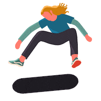 Skate Skateboarding Sticker