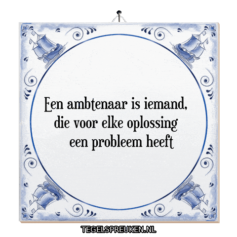 Humor Spreuk Sticker by Tegelspreuken.nl