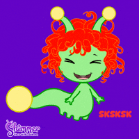 Ha Ha Lol GIF by ShimmertheGlowworm