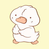 MeganBrooksIllustration yay congratulations great news cartoon duck GIF
