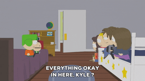 talking kyle broflovski GIF by South Park 