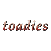 thetoadies toadies thetoadies Sticker