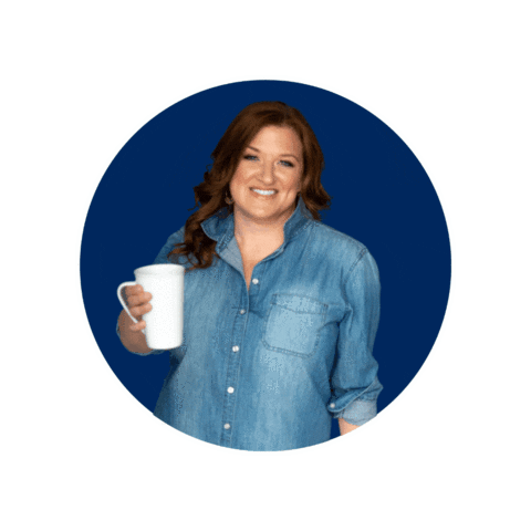 ftloyb giphygifmaker blue deb coffee mug Sticker