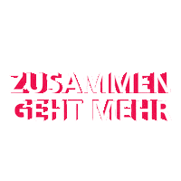 Pink Zusammen Sticker by ver.di