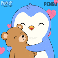 Love You Heart GIF by Pudgy Penguins