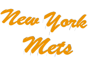 New York Mets Baseball Sticker by GIPHY Text
