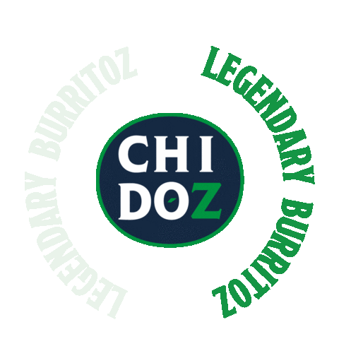 Chidoz mexican food burrito time chidoz burritoz Sticker