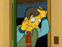 Leaving Season 3 GIF by The Simpsons
