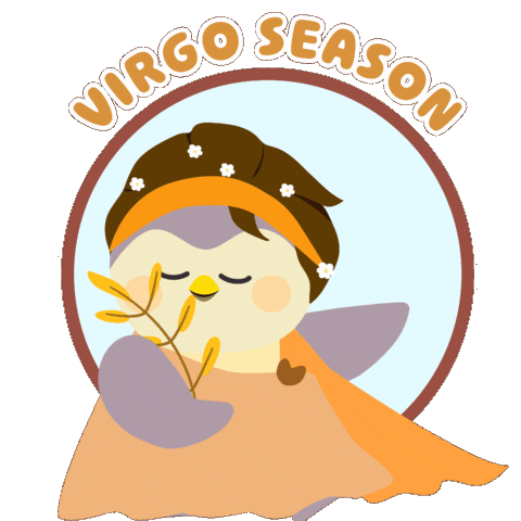 Zodiac Sign Penguin Sticker by Finch Care