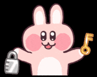 Rabbit うさぎ GIF