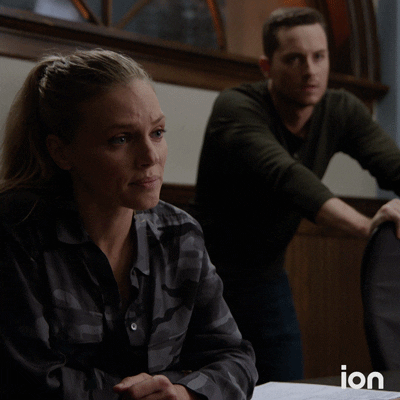 Nervous Chicago Pd GIF by ION