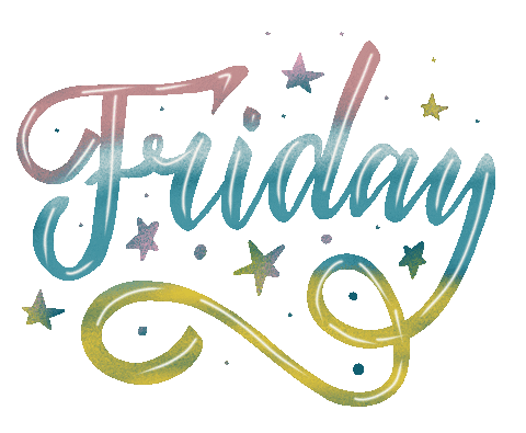 Rainbow Friday Sticker