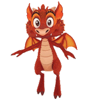 Kelloggs_de star stars fly dragon Sticker