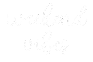 Good Vibes Weekend Sticker