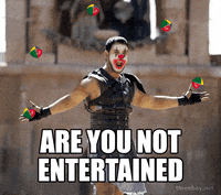 Russell Crowe Clown GIF