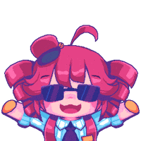 SALVGAETUNA pixelart teto mesmerizer teto dewmasters Sticker