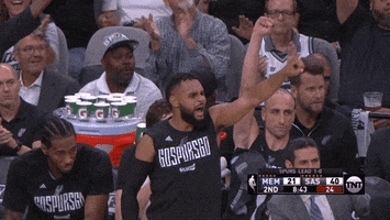 Nba Playoffs Reaction GIF by NBA