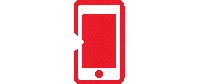 calibbqmedia red social media phone smartphone Sticker