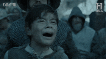 sad crying GIF by HISTORY UK