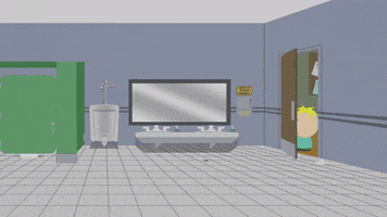 peeing butters stotch GIF by South Park 