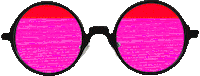 pink sunglasses Sticker by STACK