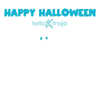 Halloween Ghost Sticker by Keto-Mojo