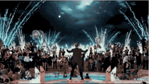 the great gatsby love GIF