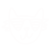 Happy Cool Cat Sticker