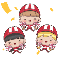 happy dance Sticker by Glico Pocky
