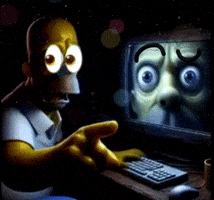 Homer Simpson Void GIF