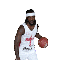 Basketball Jequan Lewis Sticker by JL Bourg