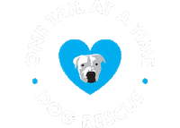 onetailatatime dog rescue otat one tail one tail at a time Sticker