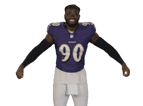 Lets Go Hype Sticker by Baltimore Ravens