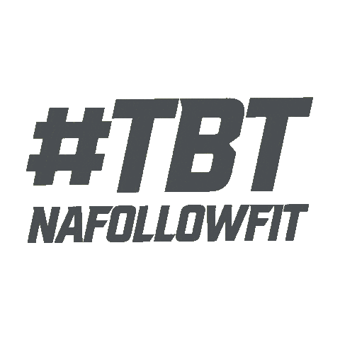 followfit giphyupload gym fit follow Sticker