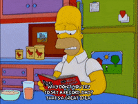 sad homer simpson GIF