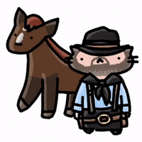 Red Dead Redemption Cat GIF