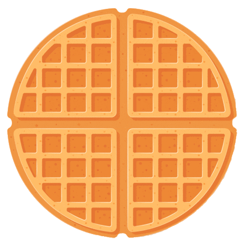 Waffles Sticker by Bodylab