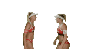 win2dayBeachVolleyballTour happy jump katharina schützenhöfer kathi schützenhöfer Sticker