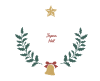 Christmas Noel Sticker by Les Fruits Détendus